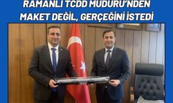 Ramanlı TCDD Müdürü’nden Maket Değil, Gerçeğini İstedi